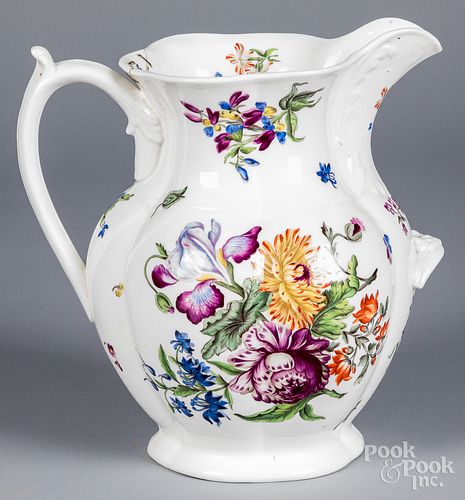 HARD PASTE PORCELAIN PITCHER 19TH 315368