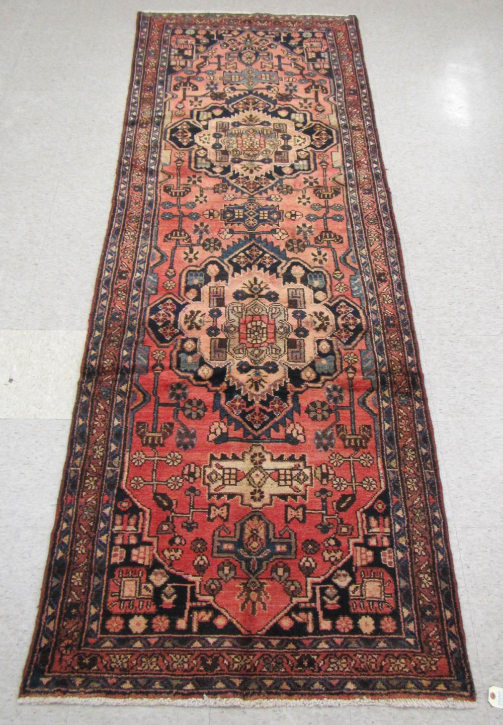 HAND KNOTTED PERSIAN AREA RUG,