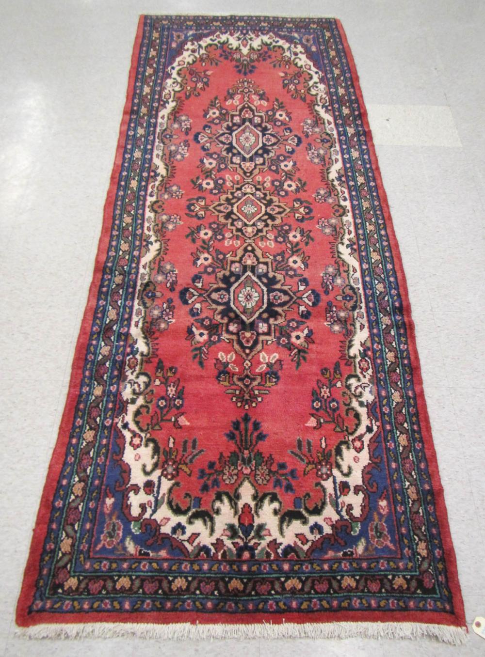 HAND KNOTTED PERSIAN AREA RUG,