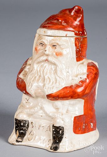 STAFFORDSHIRE SANTA CLAUS CANDY