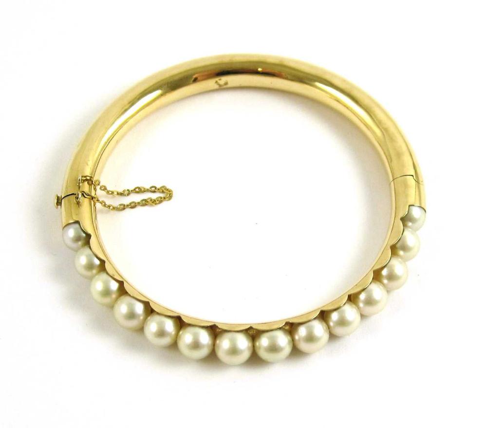 PEARL AND FOURTEEN KARAT YELLOW 315442