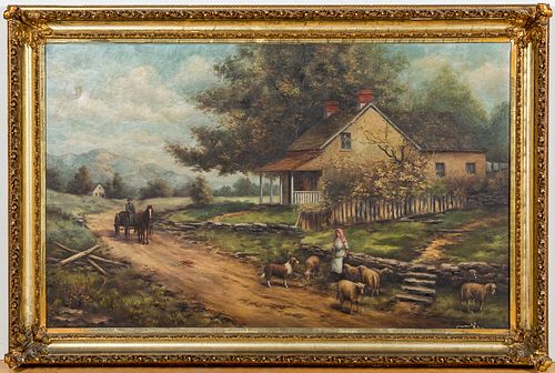 LILLIAN HARPEL OIL ON CANVAS COUNTRY 315479