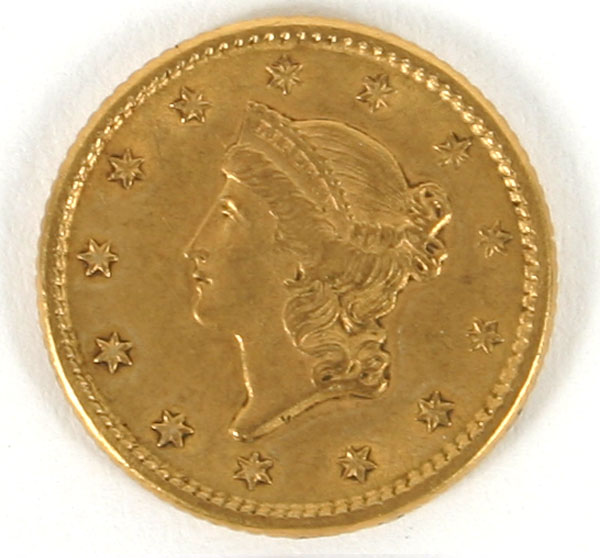 1853 One Dollar Liberty Type I