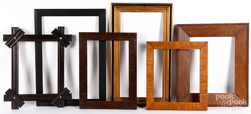 SIX ASSORTED ANTIQUE FRAMESSix 315494