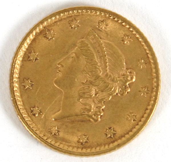 1853 One Dollar Liberty Type I