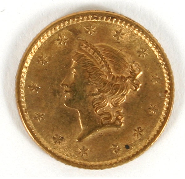 1853 One Dollar Liberty Type I