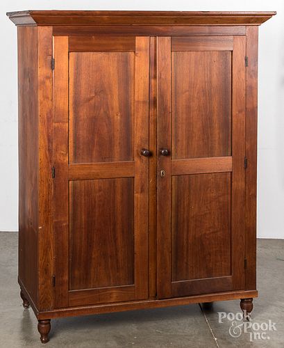 PENNSYLVANIA WALNUT CUPBOARD 19TH 3154c3