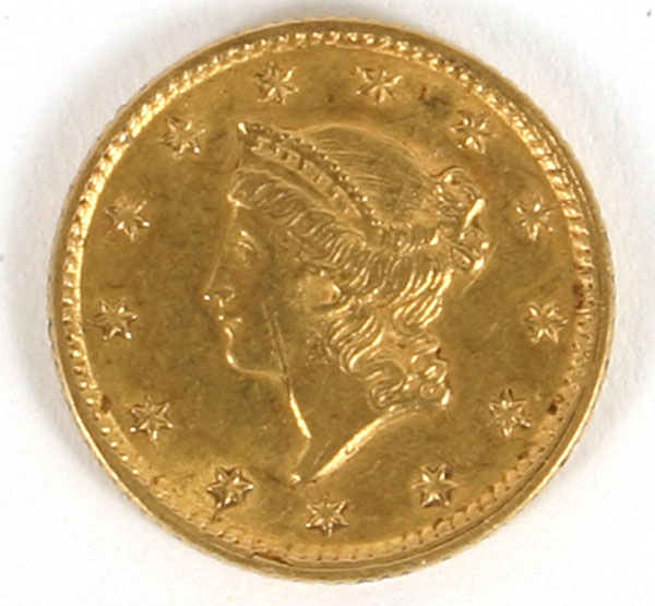 1854 One Dollar Liberty Type I 4eee2