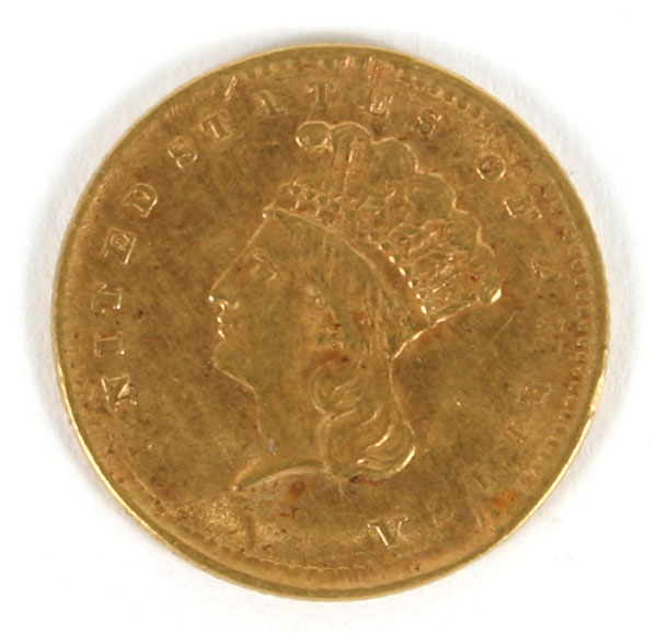 1856 One Dollar Princess Type II