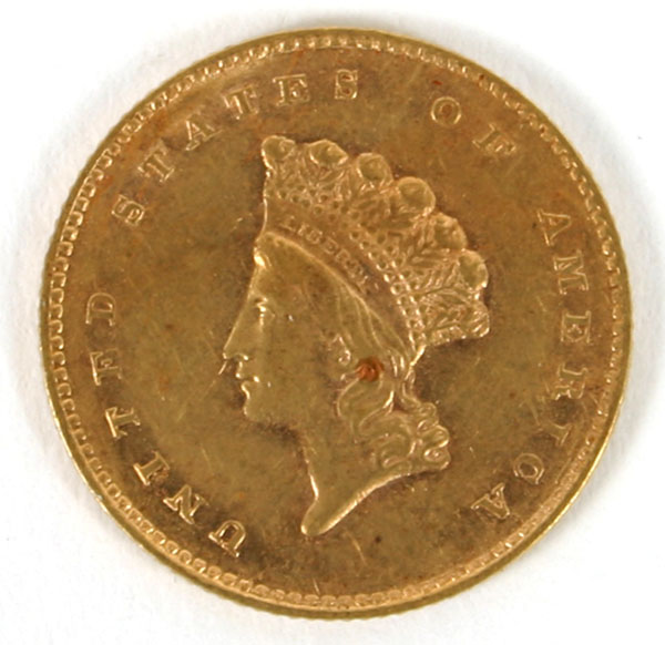 1855 One Dollar Princess Type II 4eee7