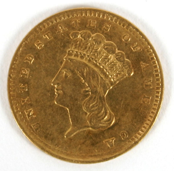 1856 One Dollar Princess Type III