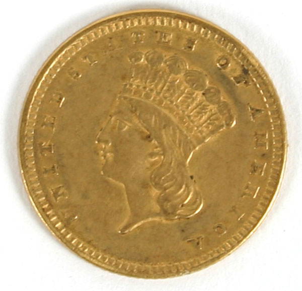 1857 One Dollar Princess Type III 4eef6