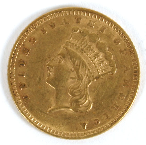 1857 One Dollar Princess Type III 4eef7