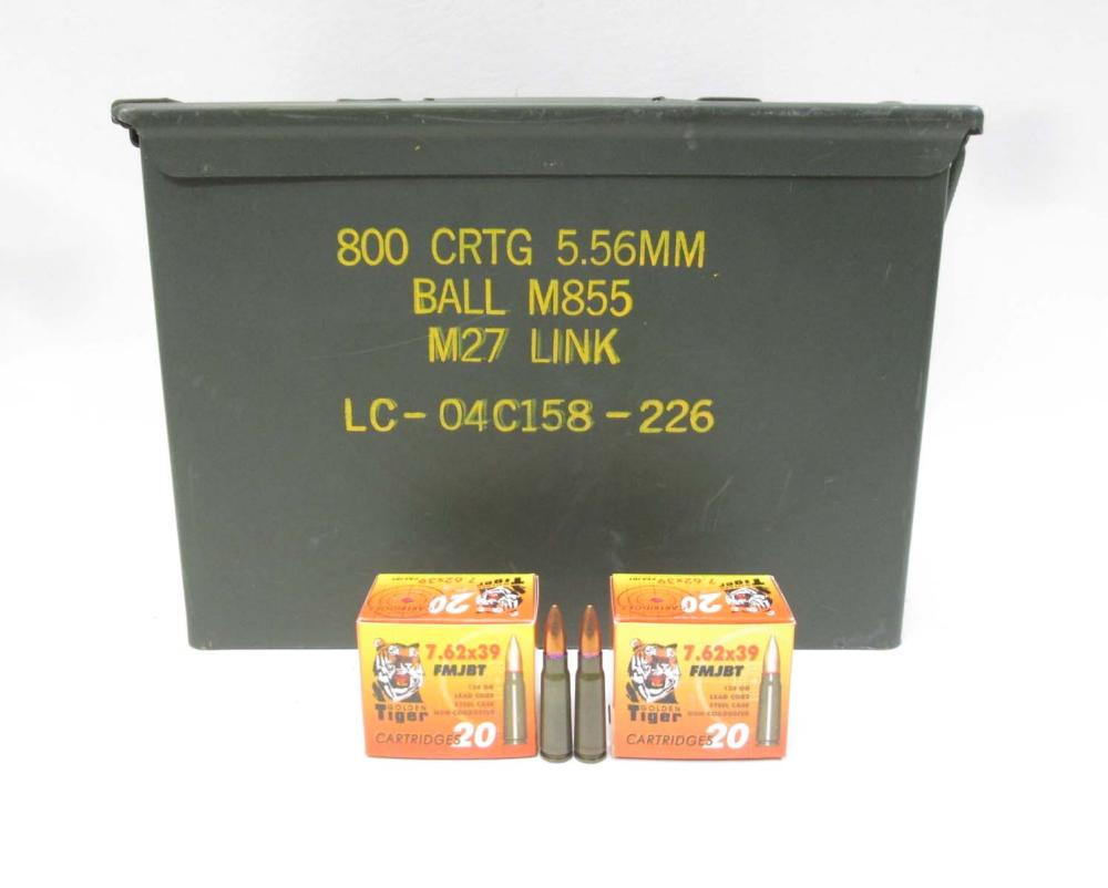 GOLDEN TIGER 7 62X39MM AMMUNITION  3155c0