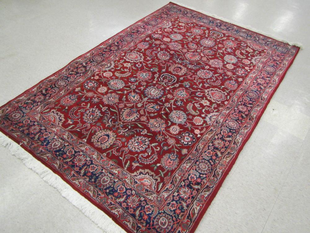 HAND KNOTTED ORIENTAL CARPET INDO PERSIAN  3155df