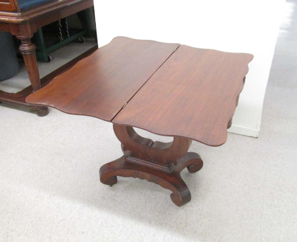 EMPIRE REVIVAL MAHOGANY GAME TABLE  315606