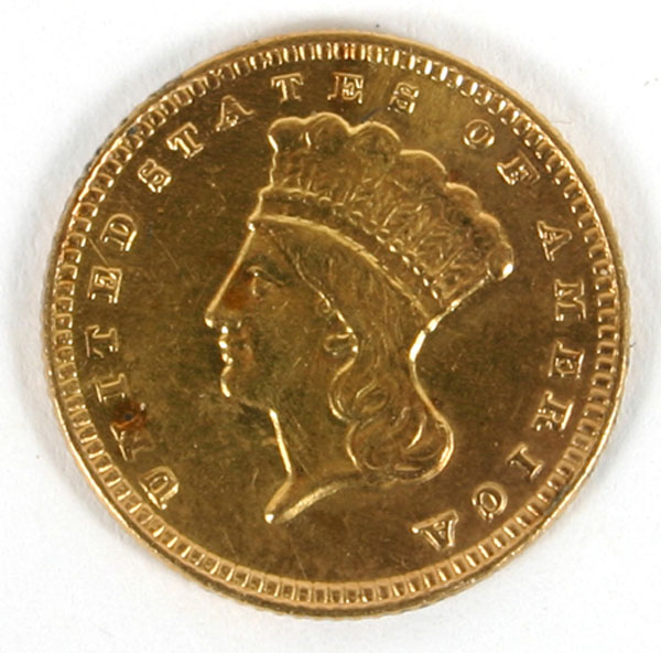 1874 One Dollar Princess Type III 4ef02