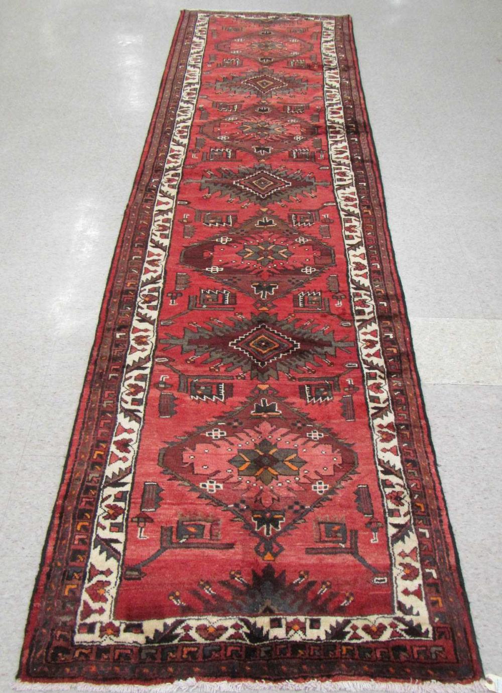 PERSIAN TRIBAL AREA RUG, SEVEN