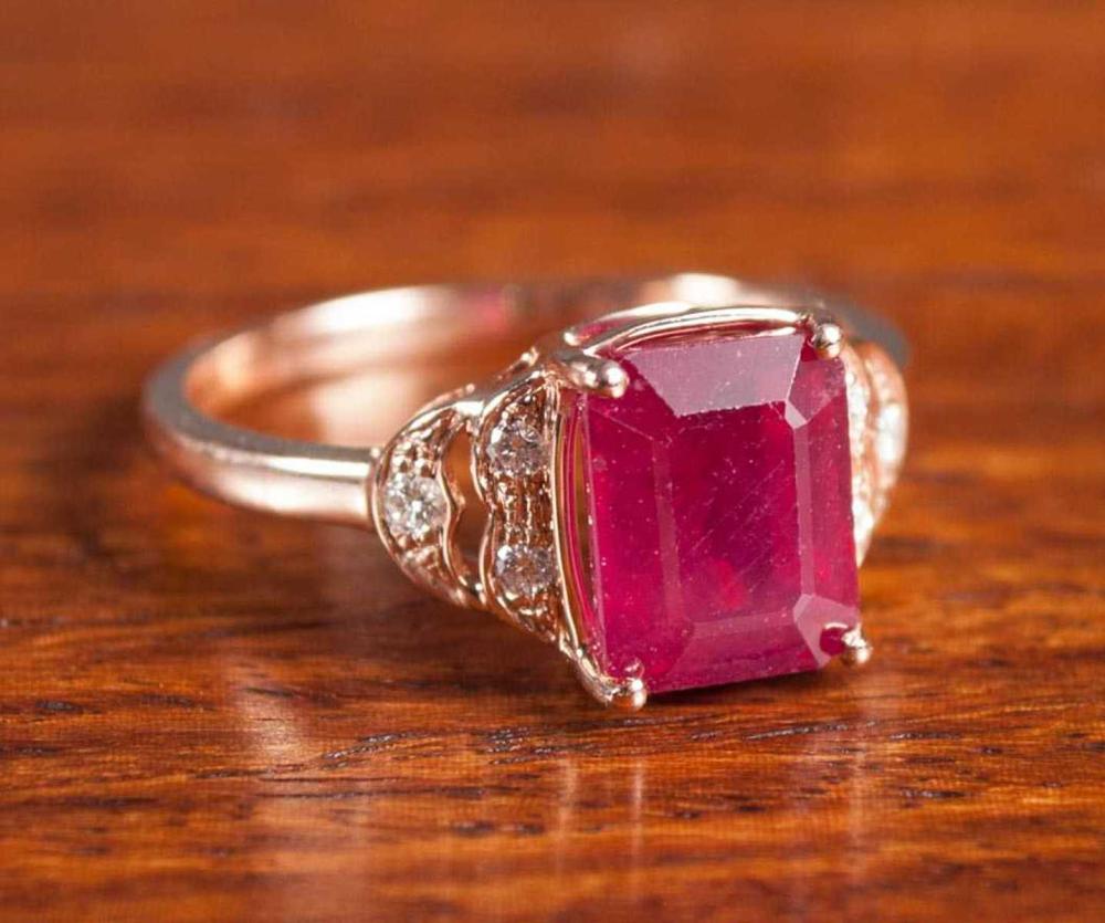 RUBY DIAMOND AND FOURTEEN KARAT 31567f