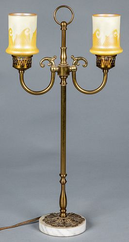 BRASS TABLE LAMP TOGETHER WITH 31576c