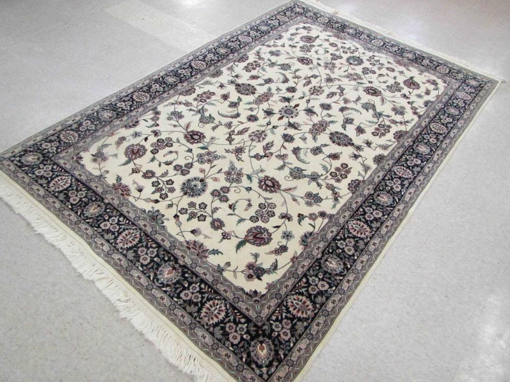 HAND KNOTTED ORIENTAL CARPET INDO PERSIAN  315805