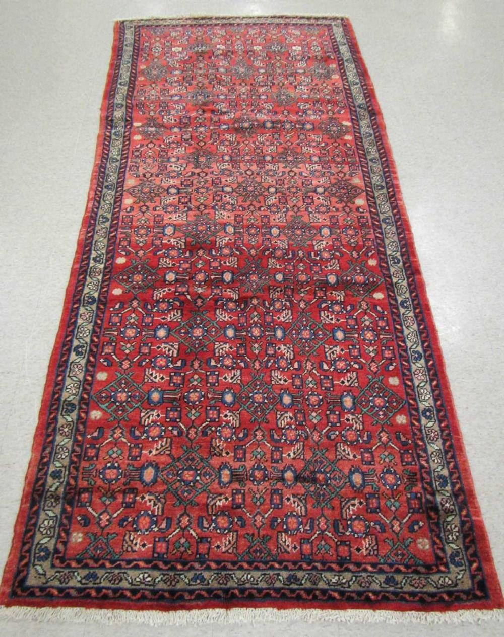 HAND KNOTTED PERSIAN AREA RUG  3158af