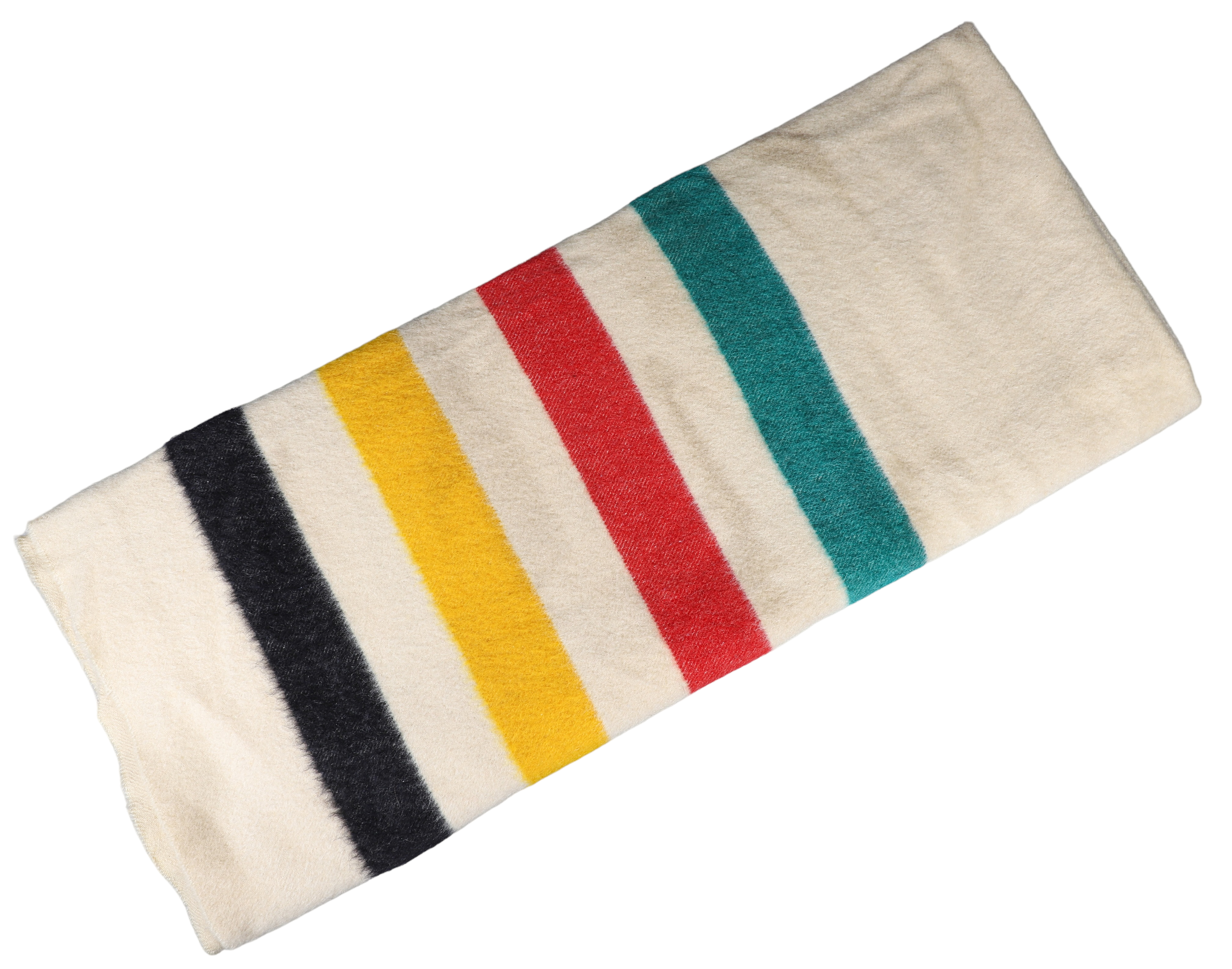 Hudson Bay 4 point wool blanket, without
