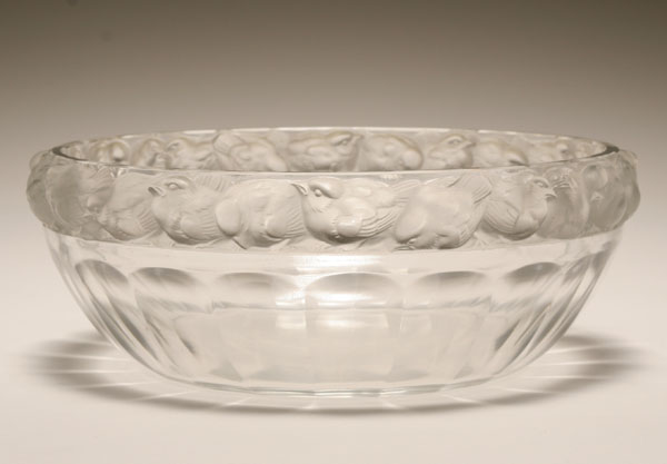 Lalique Mesanges French art glass 4f33e