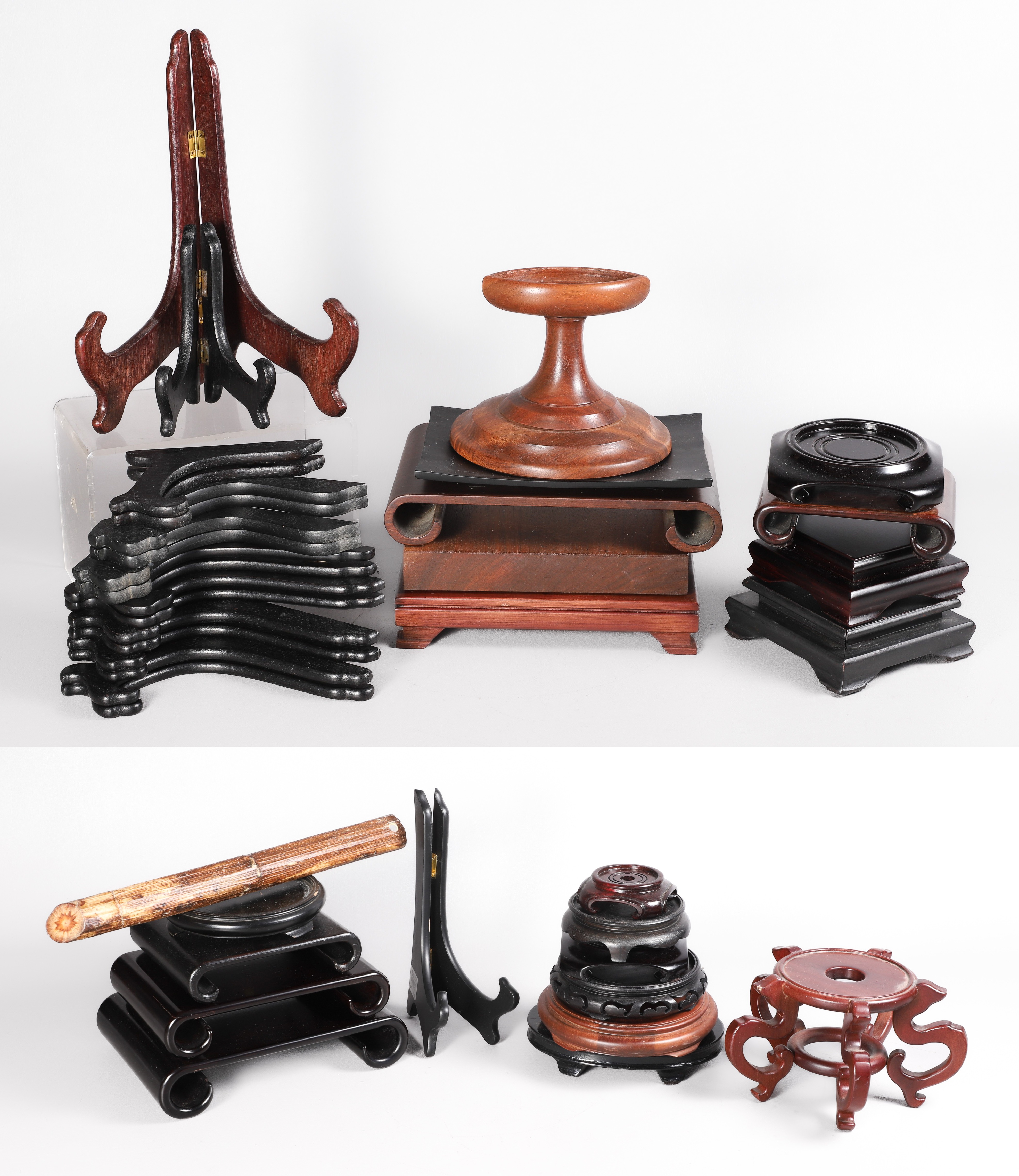 Assorted Asian and style stands