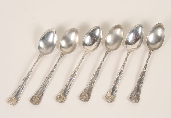 Six Tiffany Co sterling silver 4f34e