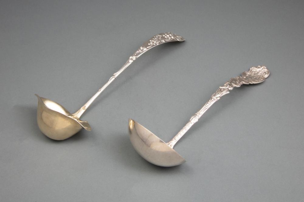 TWO AMERICAN STERLING SILVER LADLESTwo 31814f