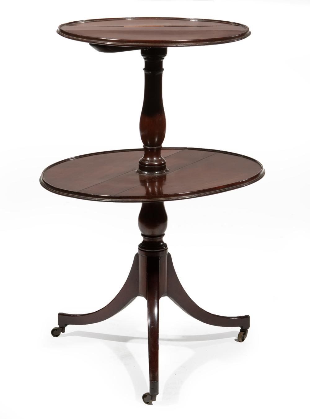 GEORGE III MAHOGANY DUMBWAITERGeorge 318149