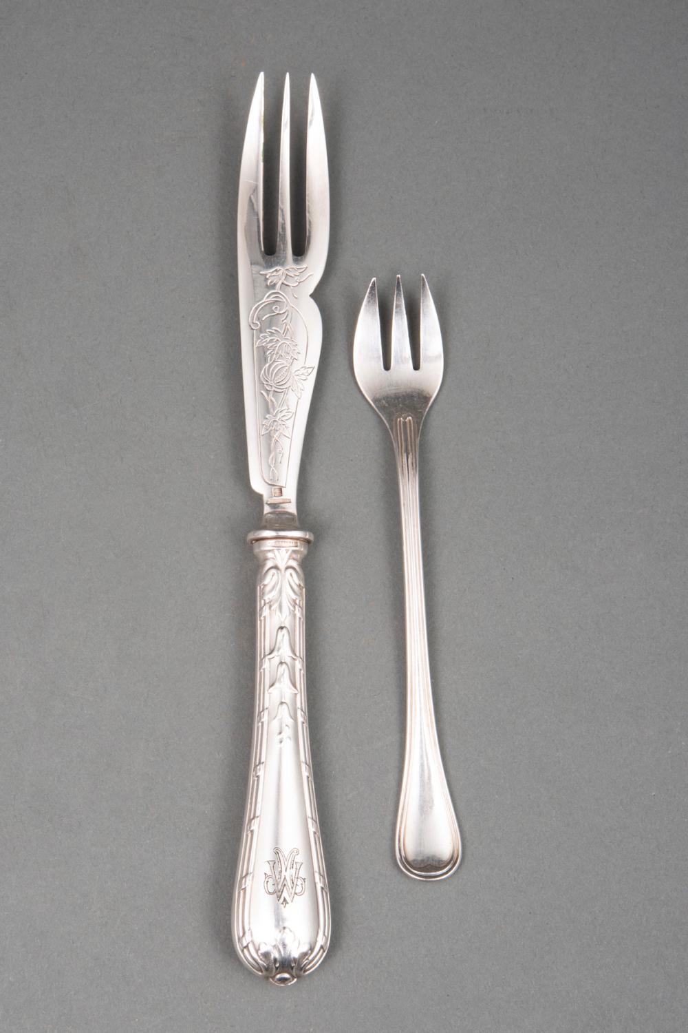 GROUP OF CHRISTOFLE SILVERPLATE 318153