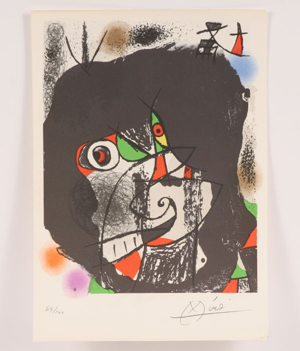 Joan Miro (Spanish, 1893-1983),