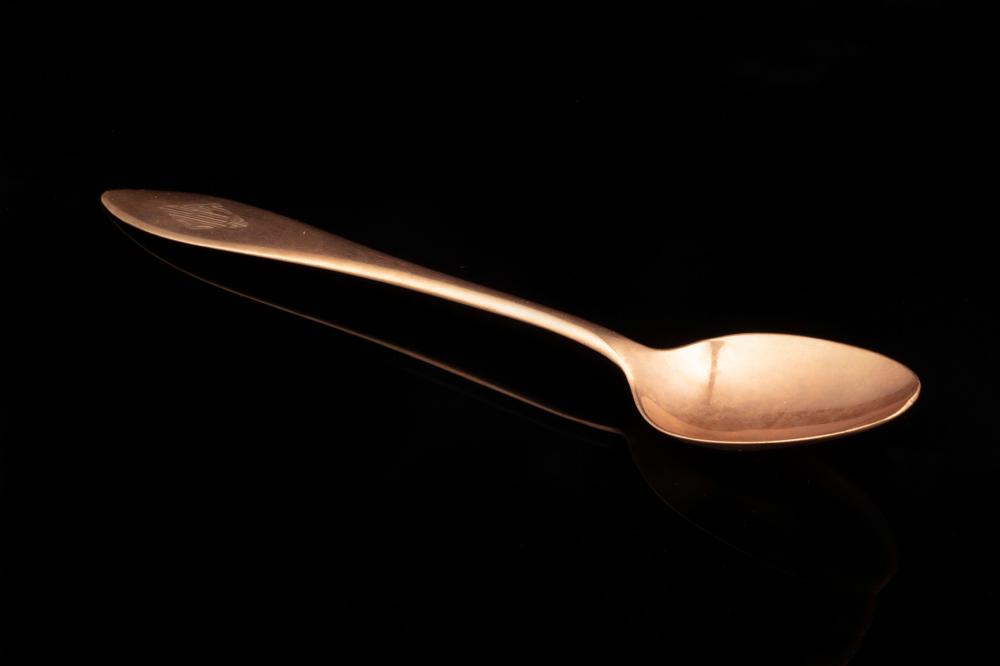 14 KT. YELLOW GOLD TEASPOON14 kt.