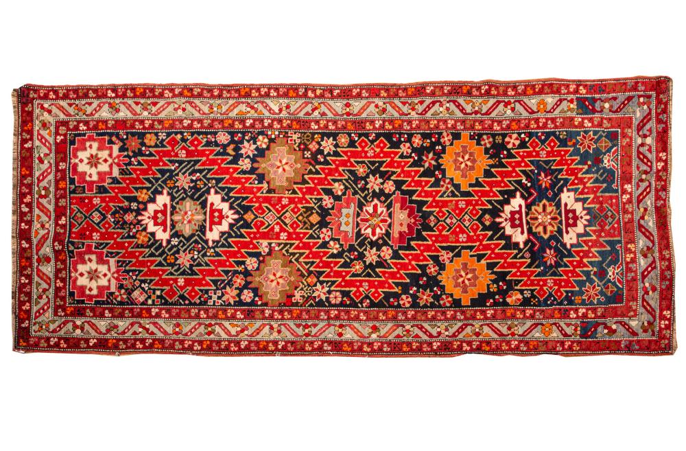 CAUCASIAN KARABAGH LONG RUGAntique 318242