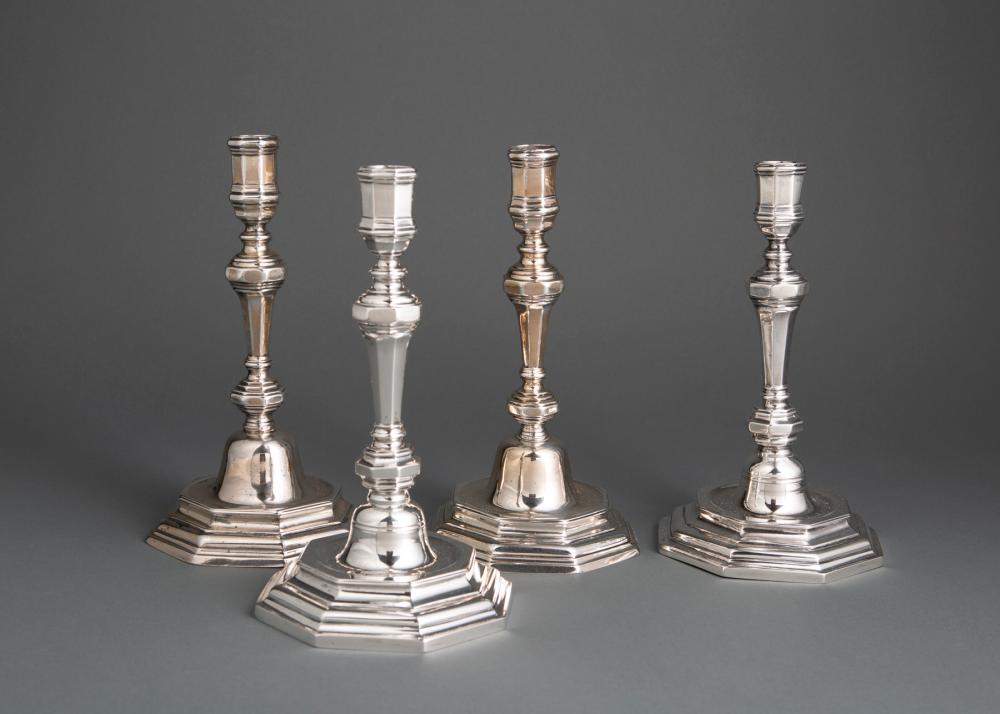 ASSOCIATED SET OF FOUR FRENCH SILVER 318287