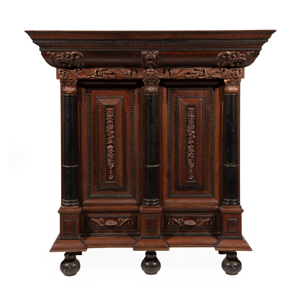 DUTCH PARCEL EBONIZED OAK KASDutch 3182c6