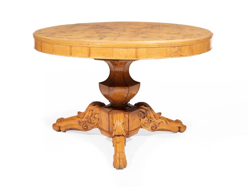 CONTINENTAL FRUITWOOD CENTER TABLEContinental