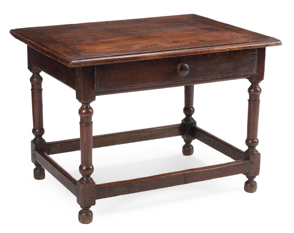 WILLIAM AND MARY STYLE OAK SIDE 3183df