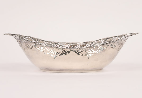 Sheffield sterling silver basket