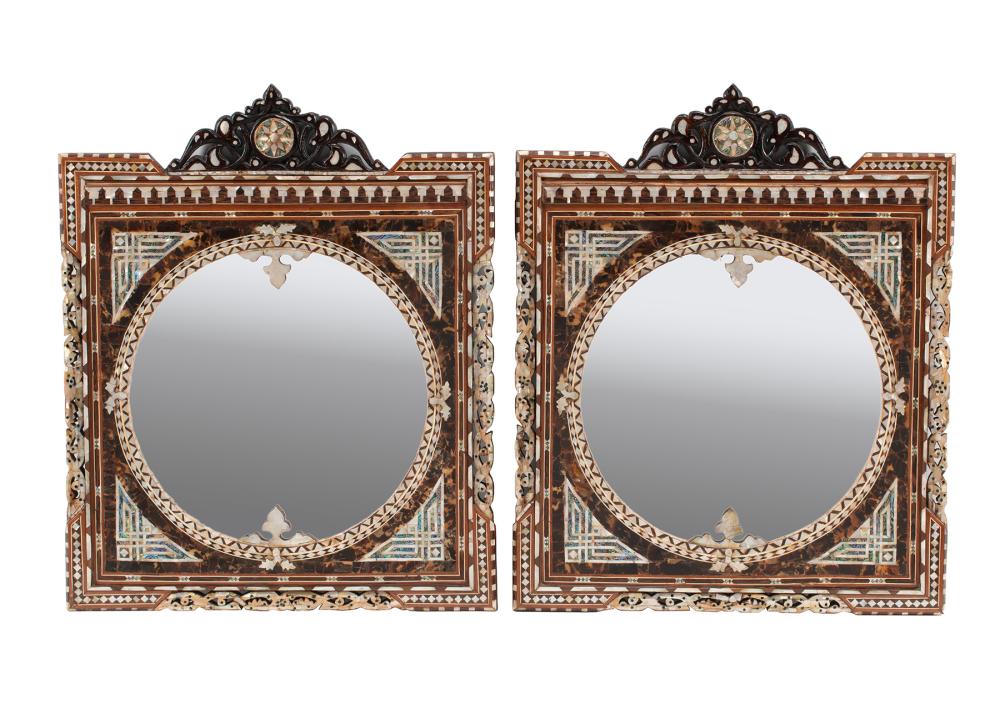 PAIR OF MOORISH STYLE MOTHER OF PEARL 318470