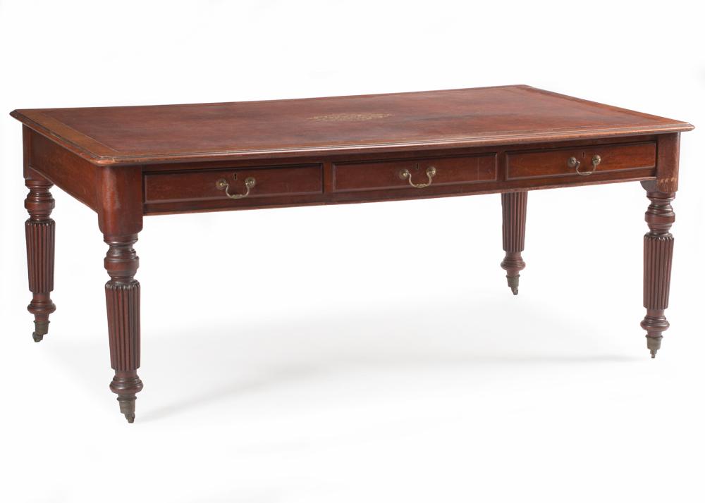 LARGE WILLIAM IV MAHOGANY WRITING 318479