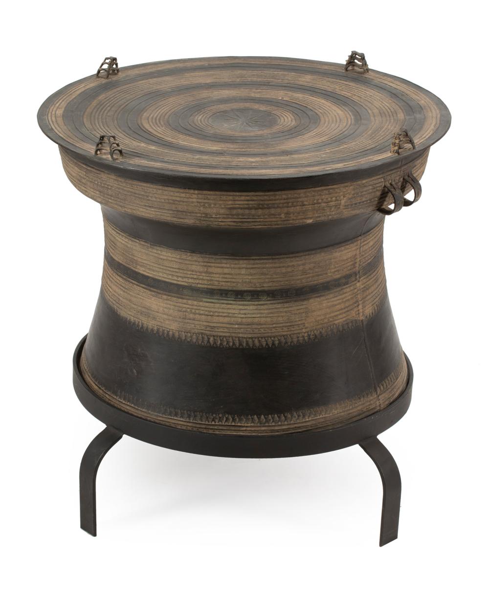 SOUTHEAST ASIAN BRONZE RAIN DRUM