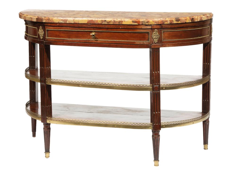 BRONZE MOUNTED MAHOGANY CONSOLE 318544