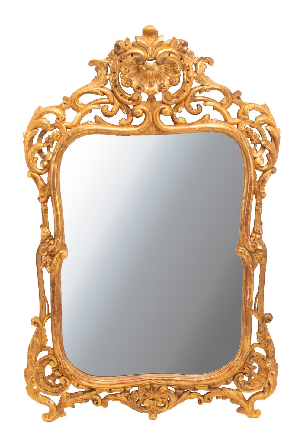 LOUIS XV STYLE GILTWOOD MIRRORAntique 318569