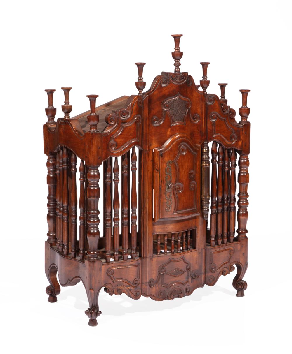 FRENCH PROVINCIAL WALNUT PANETIEREAntique