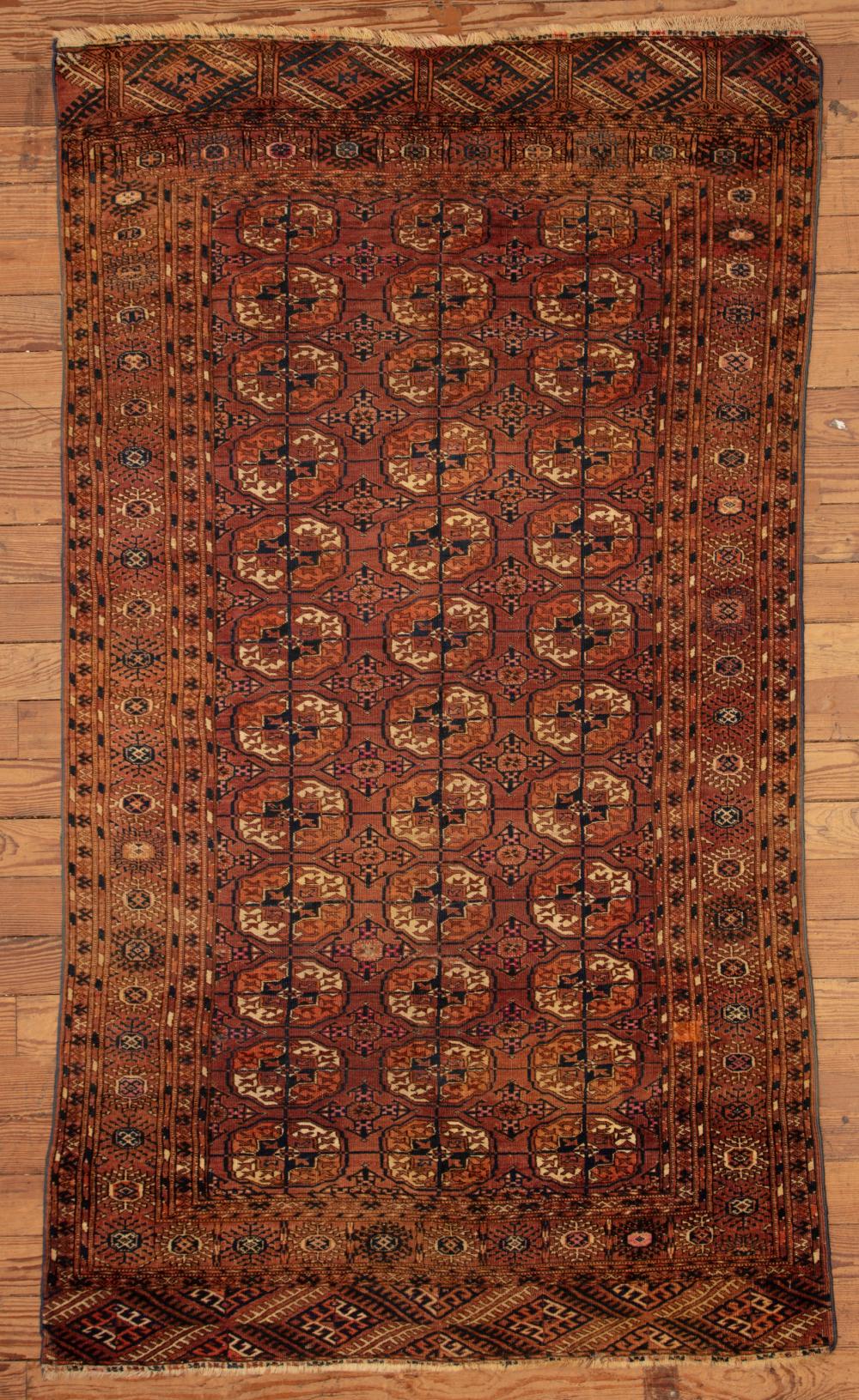 TEKKE RUGTekke Rug, West Turkestan,