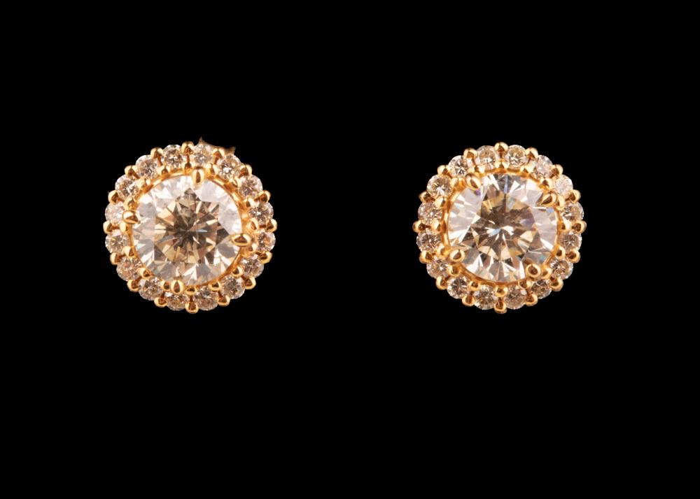 18 KT. YELLOW GOLD AND DIAMOND