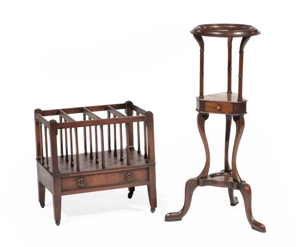 REGENCY MAHOGANY BASIN STAND AND 3186eb